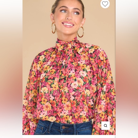 Aura Tops - Aura Floral Blouse